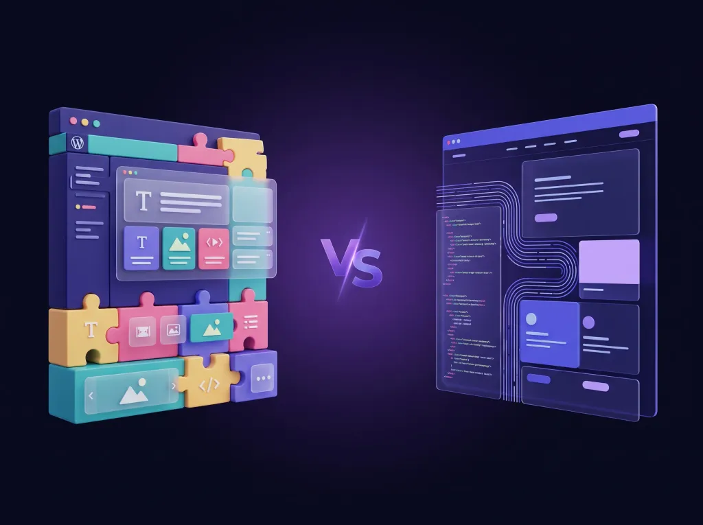 Comparatif WordPress vs sur-mesure au Maroc en 2026 - Wellbek Rabat